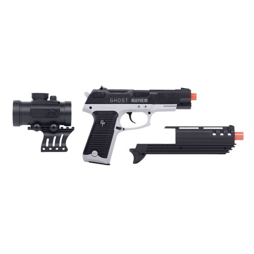 Pistola Deportiva Táctica Airsoft Mira 6mm 14 Tiros Mendoza