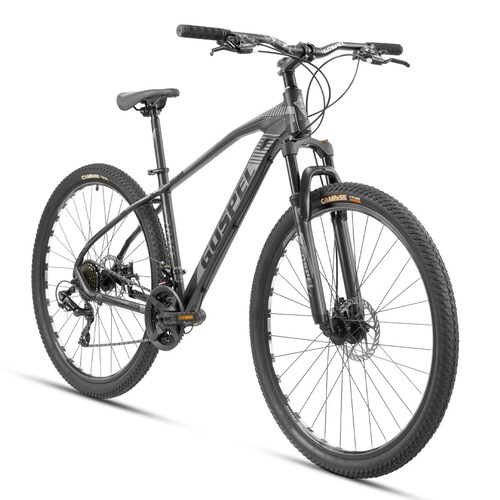 Bicicleta Montaña R29 Aluminio 24 Vel Negro Gospel