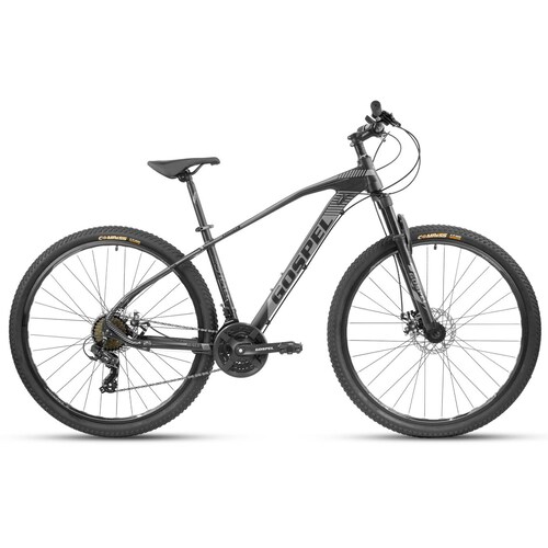 Bicicleta Montaña R29 Aluminio 24 Vel Negro Gospel