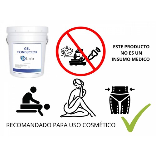 Gel Conductor Premium Ácido Hialurónico 10 Kg Biolab
