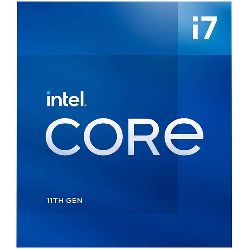 Intel Procesador Core i7 11700 para Equipos de sobremesa de 8 núcleos hasta 4 9 GHz LGA1200 Serie 500 y selecto chipset 