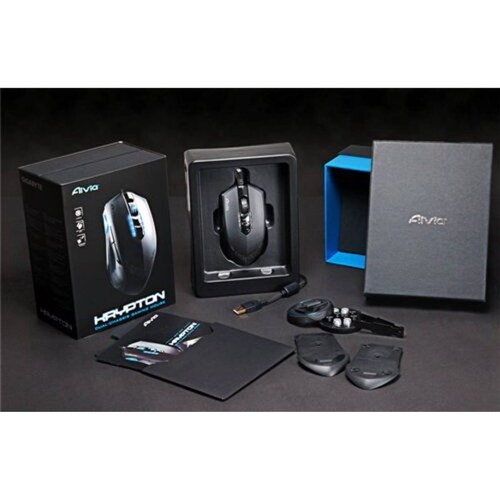 Mouse Gamer Negro Aivia Krypton Dual Chassis Gigabyte