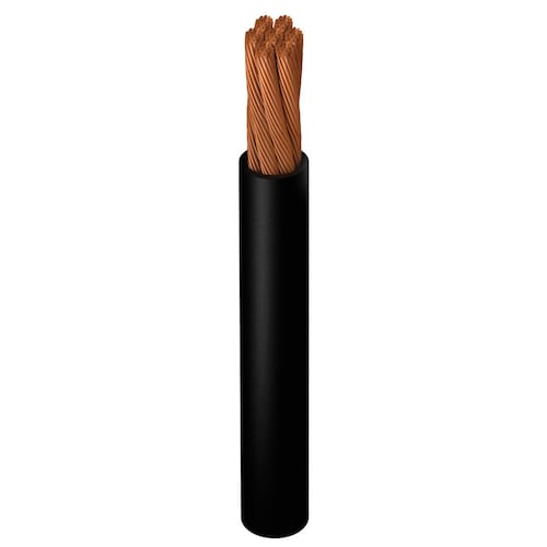 Rollo Cable Eléctrico THHW Cal 1 0 AWG Negro 100 M Argos