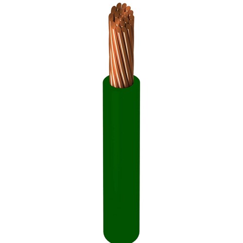 Rollo Cable Eléctrico THHW Cal 8 Verde 100 Metros Argos
