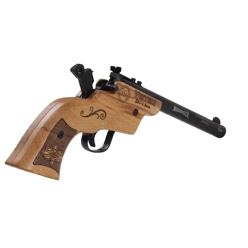 Pistola De Diabolos Western Cañon Largo Cal  4 5 Mendoza