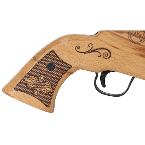Pistola De Diabolos Western Cañon Largo Cal  4 5 Mendoza