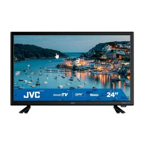Televisión Pantalla 24 Pulgadas Smart TV FULL LED Roku JVC