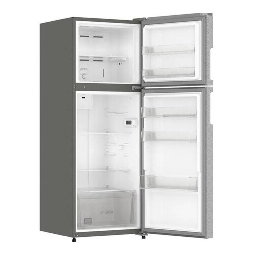 Refrigerador Acros At1330d Acero Inox Con Freezer 364l 115v