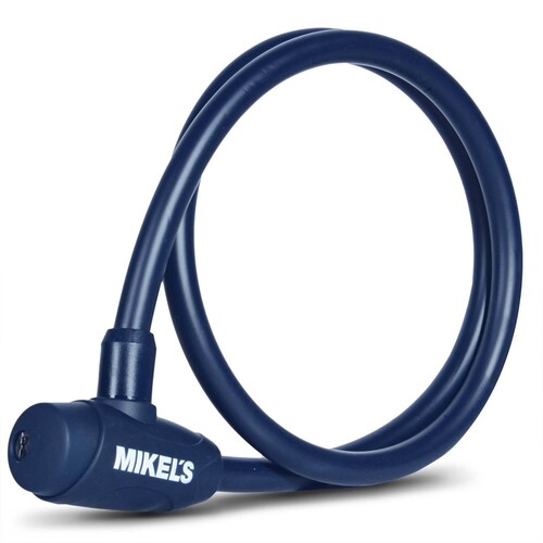 Cadena Seguridad Bicicleta 1 Metro Cuerpo Trenzado Mikels