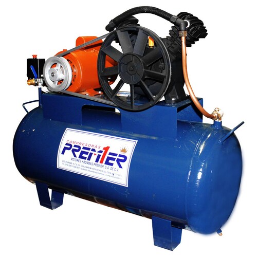 Compresor De 1 Hp Con Tanque 100 Litros Premier