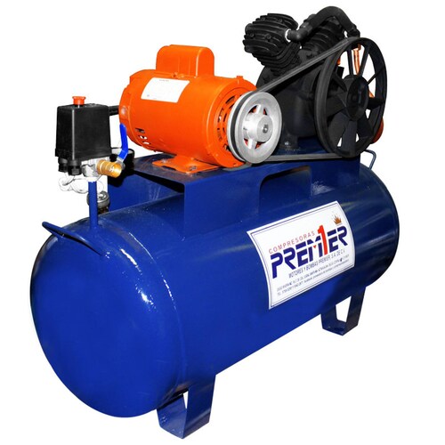 Compresor De 1 Hp Con Tanque 100 Litros Premier