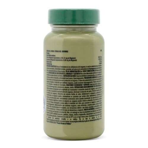 Magnesio 250 Mg Gnc M 250 Sin Sabor 90 Tabletas