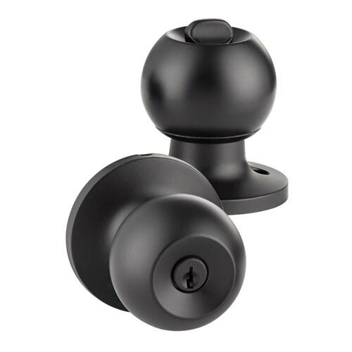 Cerradura De Perilla P Entrada Ball Negro 89697 Yale