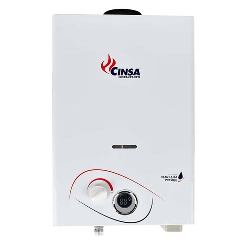 Calentador de Paso para Gas LP Instantaneo CIN06 Cinsa