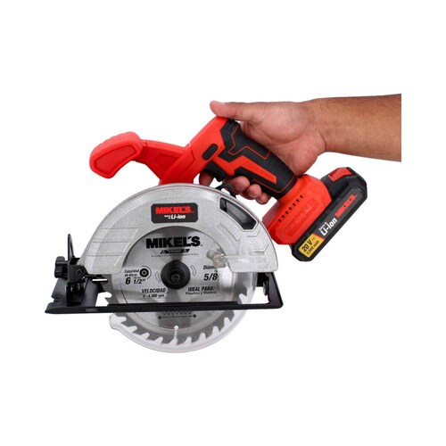 Sierra Circular Inalámbrica Profesional 20V 4000 RPM Mikels