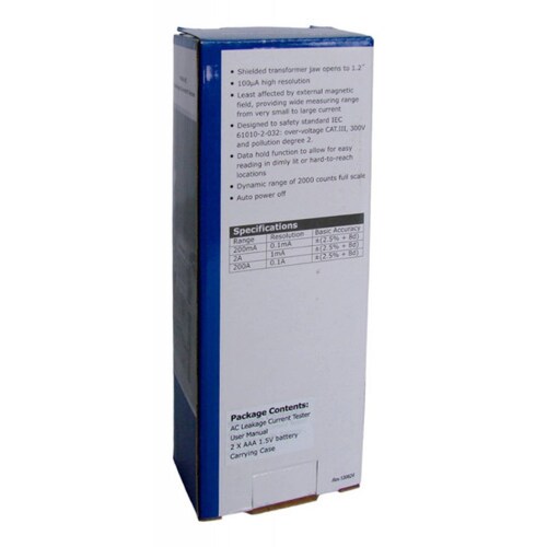 Detector Fugas De Corriente 200a Mod st9810 Kaise