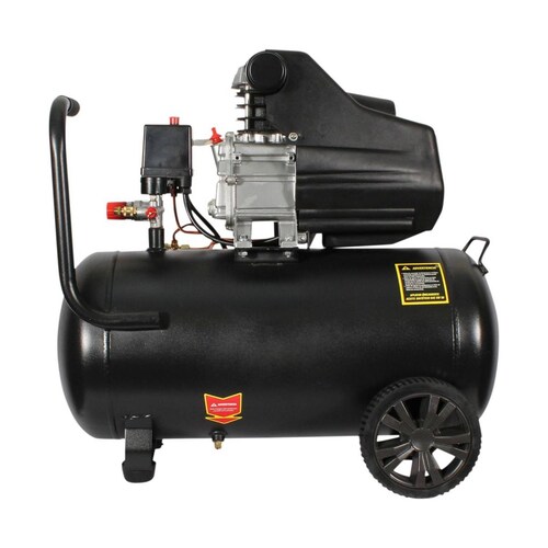 Compresor de Aire Manómetro 3 HP 50 Litros 1700 W Mikels