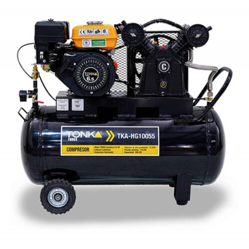 Compresor Horizontal 2 Pistones V Motor Tka hg10050 Tonka