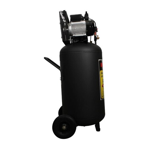 Compresor de Aire Manómetro 5 HP con Banda 190 lts Mikels