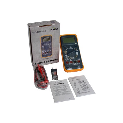 MULTIMETRO MEDIDOR DE VOLTAJE DMM DIGITAL MY63 KAISE