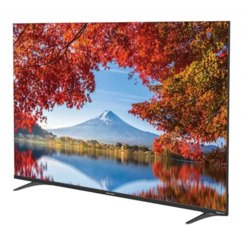 Pantalla 55 Pulgadas Sharp Dled Roku Tv 4k 4t c55dl7ur