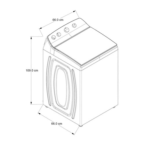 Lavadora Whirlpool Carga Superior 20Kg 8MWTW 2024MJM