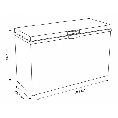 Congelador Horizontal Blanco 7ft Aluminio FC70D6BWX Hisense