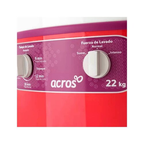 Lavadora 22 Kg Acero Porcelanizado Coral ALF-2253EC Acros