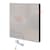 Calefactor de Panel infrarrojo en Cristal para Pared, Miami Wave White Angel de 380W 60x60cm, Mod: 342CaSol-B