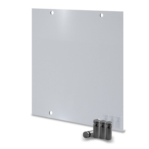 Calefactor de Panel infrarrojo en Aluminio para Techo, Ontario Wave White Cloud de 450W 59x59cm, Mod: 381CaSol-TB