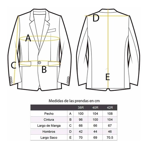 Blazer Rooftop Un Boton Negro Cuadros Talla 38 L