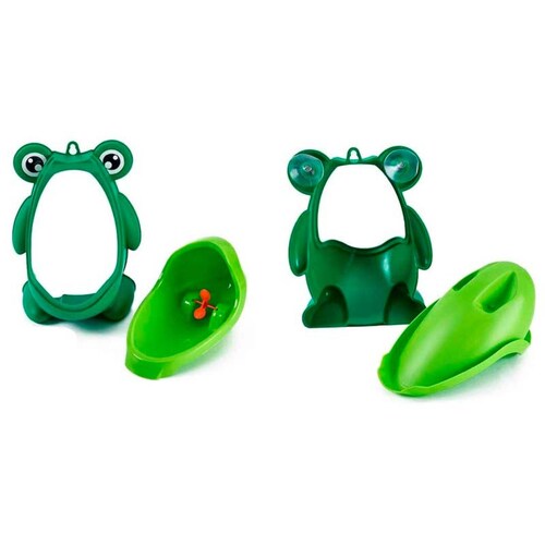 Baño Entrenador Kit 2 Migitorios Para Niño Rana Orinal Infantil Migitorio