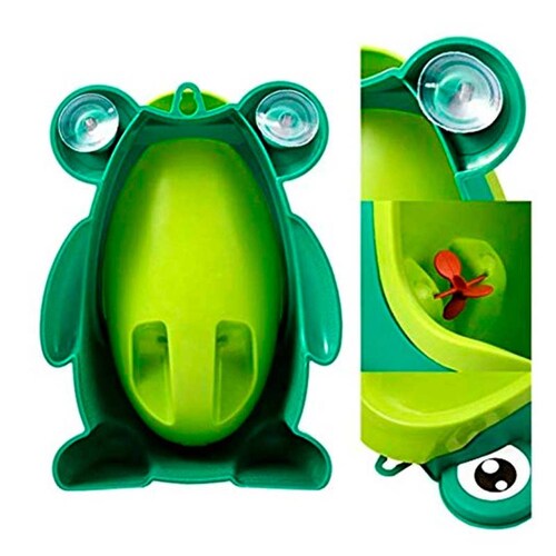 Baño Entrenador Kit 2 Migitorios Para Niño Rana Orinal Infantil Migitorio