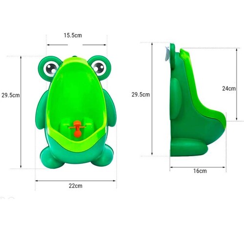 Baño Entrenador Kit 2 Migitorios Para Niño Rana Orinal Infantil Migitorio