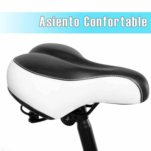 Bicicleta Plegable R20 Acero 7 Velocidades Freno Vbreak Portabultos Campana Negra