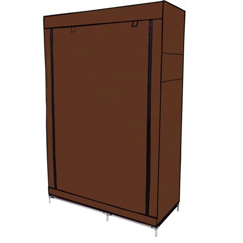 Closet Organizador Ropa Armario Zapatera Entrepaños Cafe