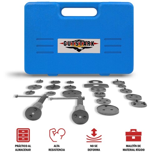  Calibrador de Frenos Opresor Piston para Frenos y Balatas  Automotriz Gutstark