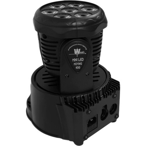 Cabeza Movil Robotica 7 Leds 2 Piezas Giratorio Luces Fiesta