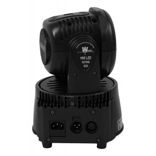 Cabeza Movil Robotica 7 Leds 2 Piezas Giratorio Luces Fiesta