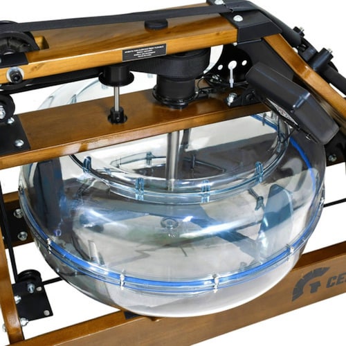 Maquina De Remo Agua Plegable Cuerpo Madera Crossfit Centurfit