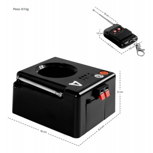 Detonadores Pirotecnia Fria Chisperos Inalambricos 4 Pz