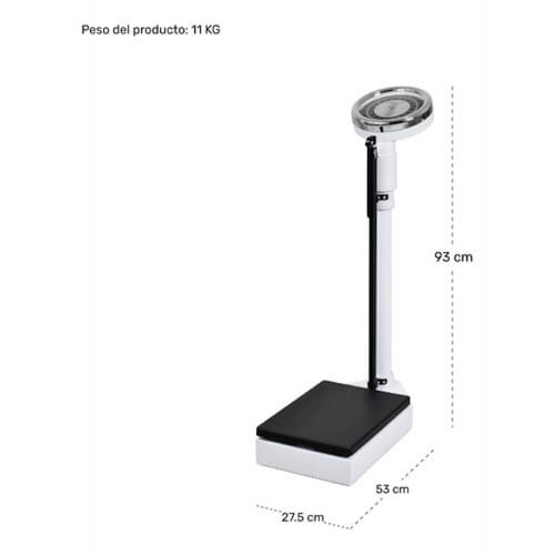 Bascula Balanza Mecanica Estadimetro Precision Clinica 160kg