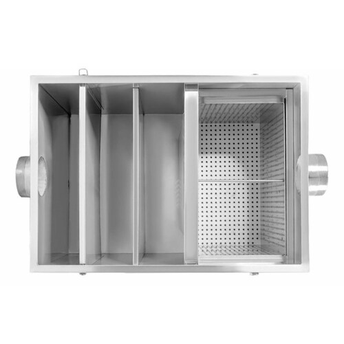 Trampa Grasa Industrial Restaurantes Acero Inoxidable 36kg