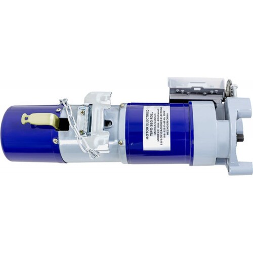 Kit Motor Cortina Roll Enrollable Porton 300kg 2 Controles