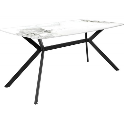 Mesa Comedor 6 Pers Marmol Granito Lujo Premium 162x90x74