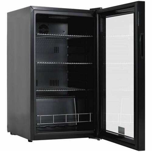 Frigobar Mini Refrigerador 115 Latas Vidrio Templado