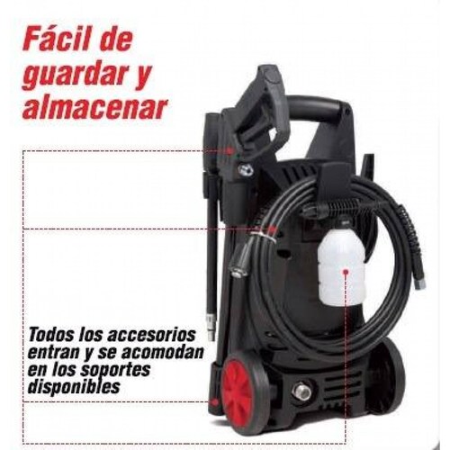 Hidrolavadora De Alta Presión 1500 Psi / 2 Hp Mikels Lp-70r
