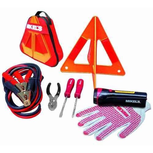 Kit Emergencia Automotriz Cables Pasa Corriente Vial Mikels