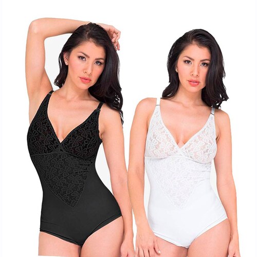 KIT BODY ELEGANCE SEDUCTION BLANCO Y NEGRO TALLA CHICA