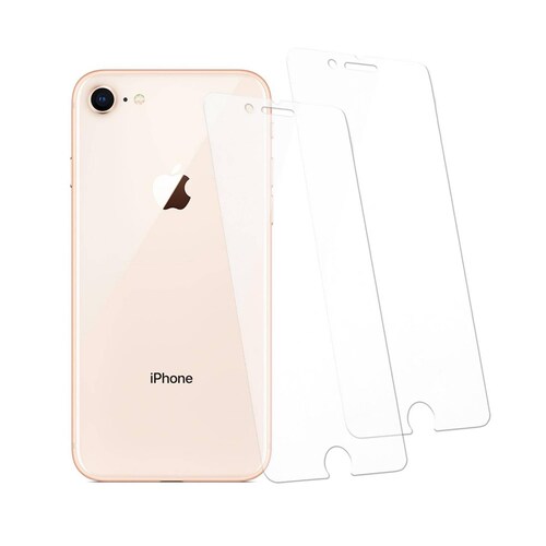 APPLE IPHONE 8 2GB 64GB DORADO REACONDICIONADO + 2 ANKER PROTECTOR SCREEN GLASS PARA IPHONE GRADO A 